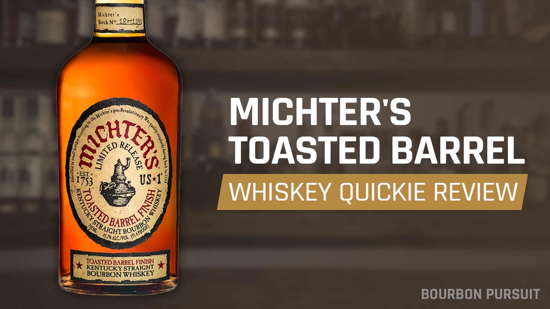 Whiskey Quickie Michter