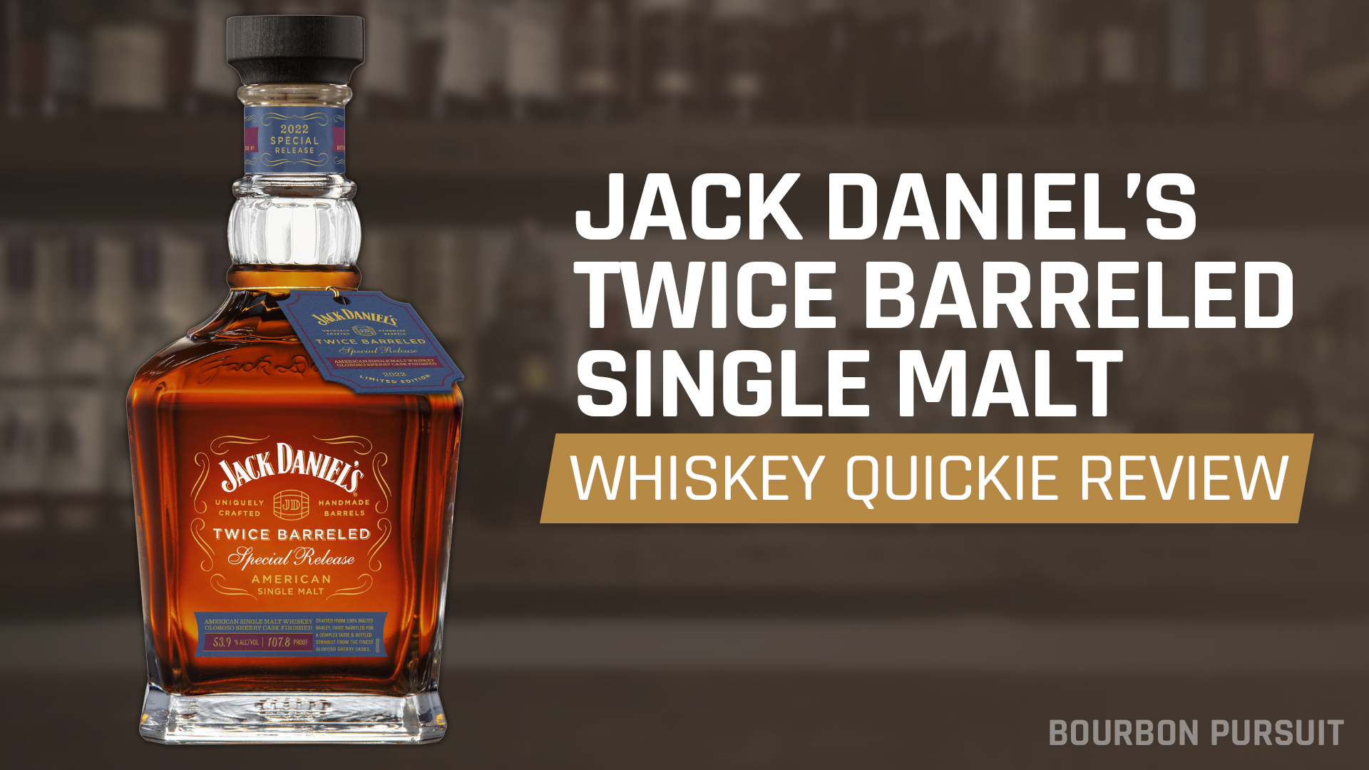 Jack Daniel's Twice Barreled Special Release Heritage Barrel Rye