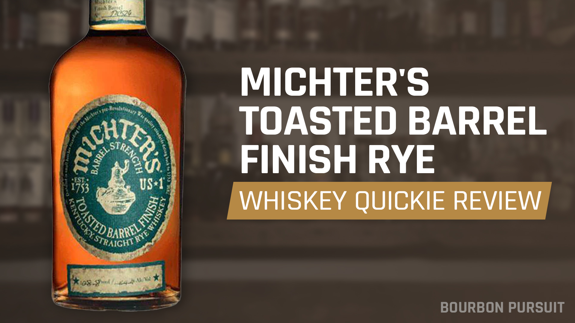 Whiskey Quickie Michter