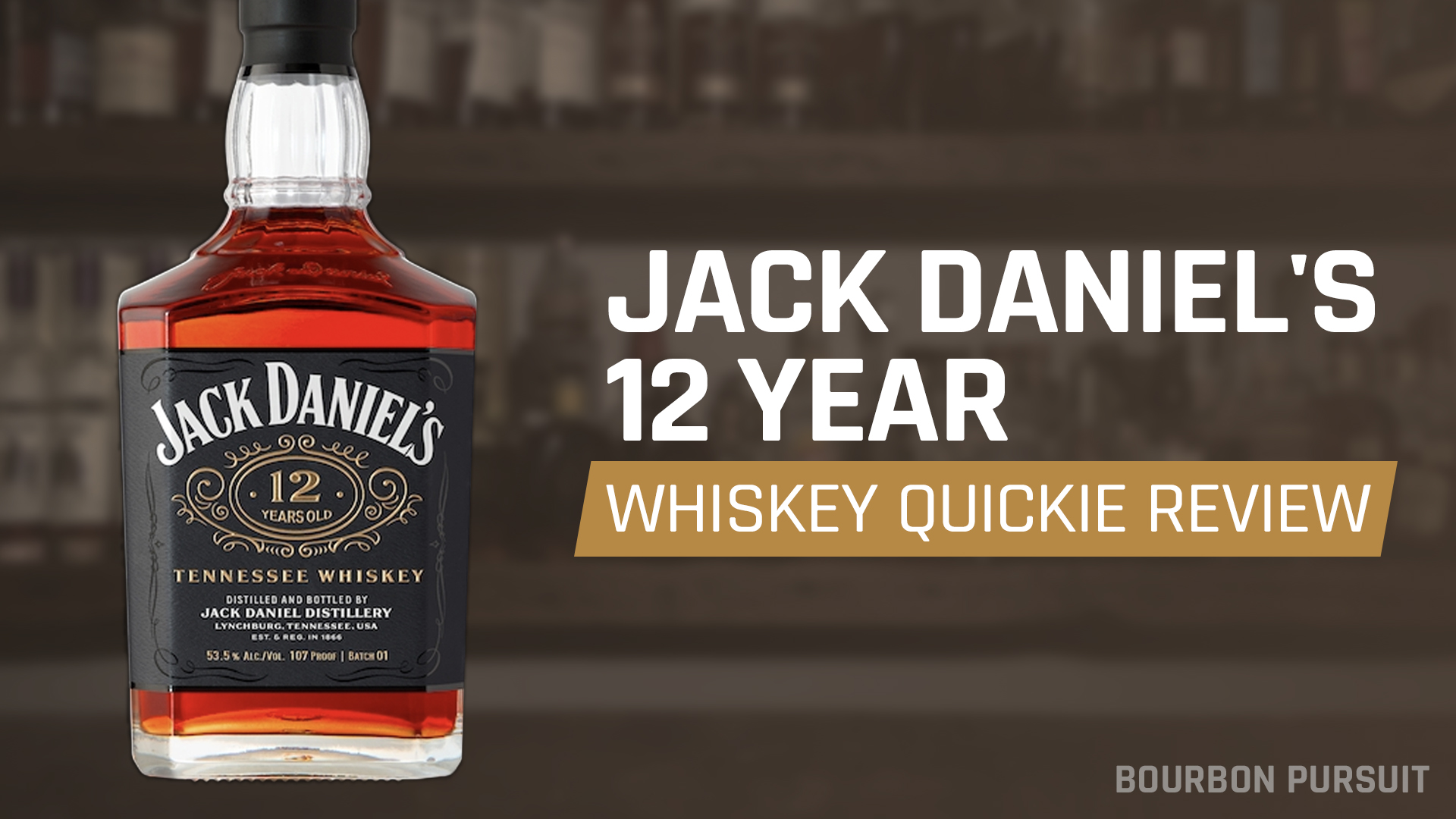 Whiskey Quickie: Jack Daniel's 12 Year Batch 2 Tennessee Whiskey Review ...